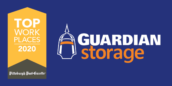 Guardian Storage Named a 2020 Top Workplace